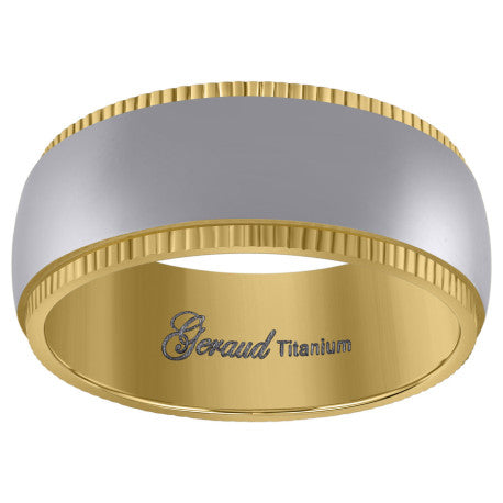 Titanium 8mm Ring
