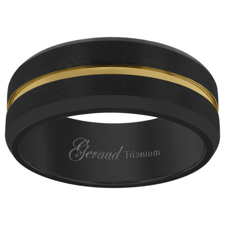 Titanium 8mm Ring