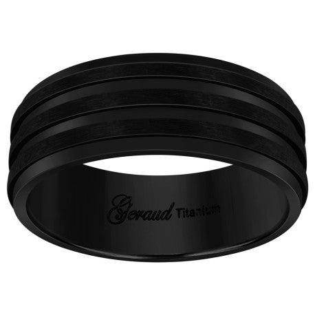 Titanium 8mm Ring