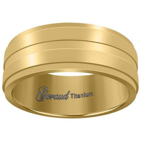 Titanium 8mm Ring