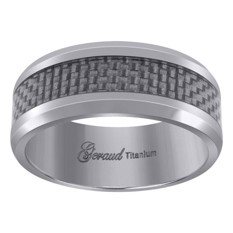 Titanium 8mm Ring